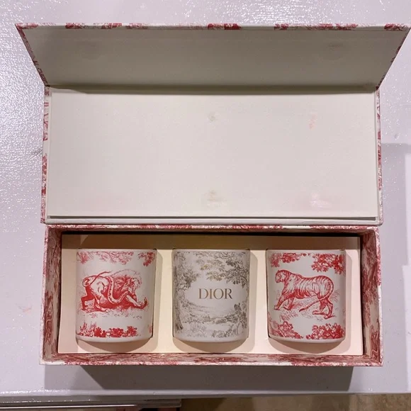 Dior Scented Candle Set of 3 - Picture 5 of 14